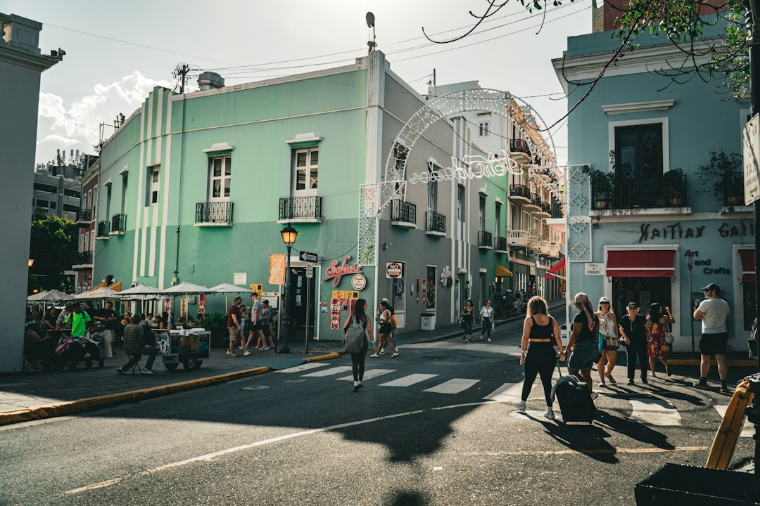 people in old neighborhood